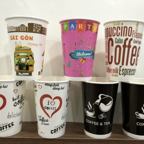 Ly Giấy In Sẵn 16oz = 480ml